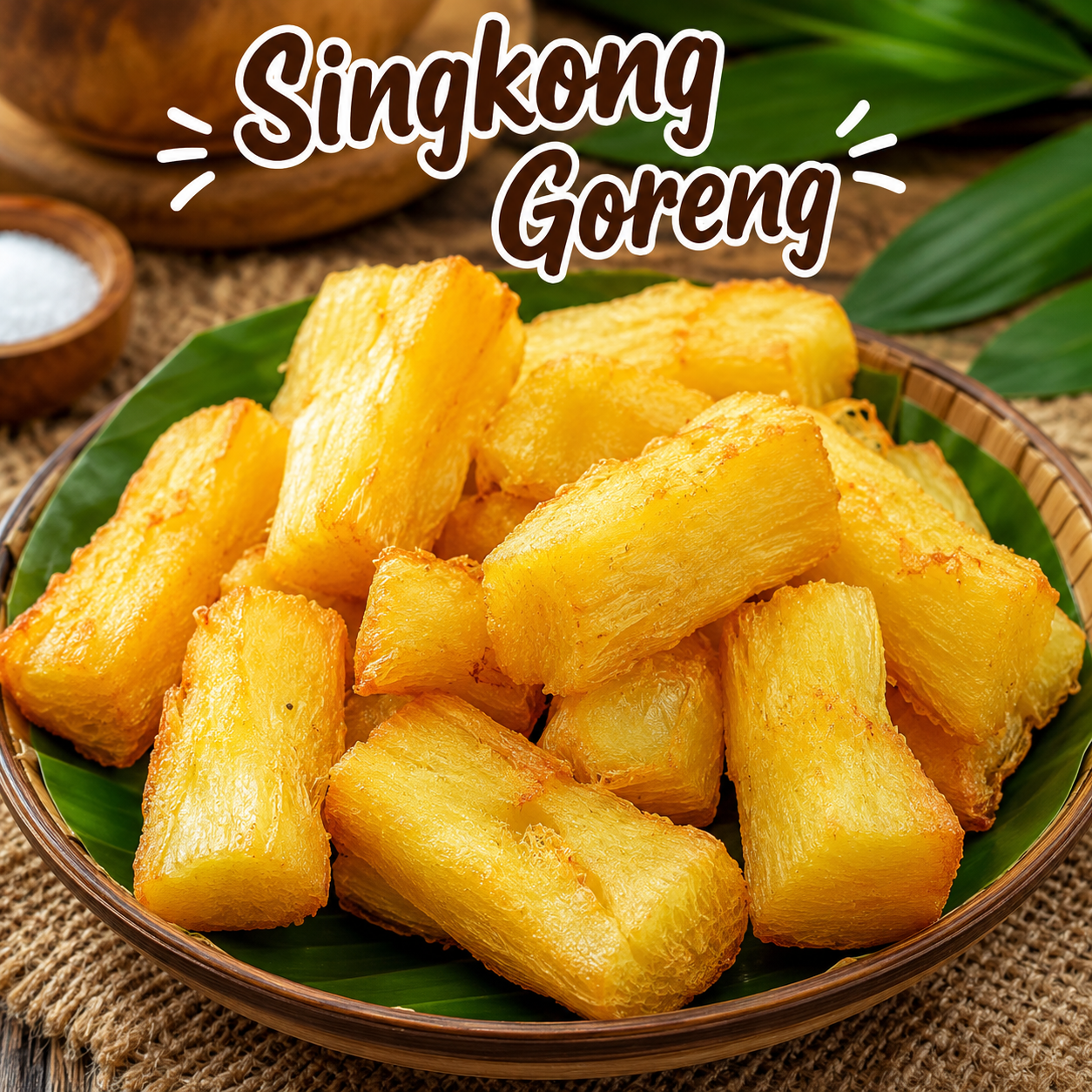 Singkong Goreng dari Kedai Kopi Bersahaja